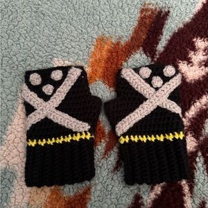Crochet sora kingdom hearts gloves